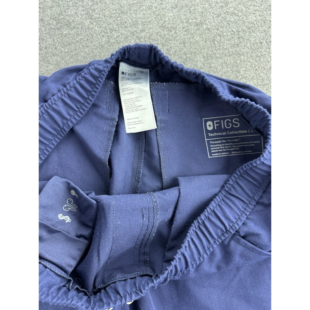 FIGS Pants Mens‎ Sz Lg/S Blue Tansen Scrubs Jogger Technical Uniform Drawstring - Picture 4 of 16